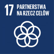 Infografika z napisem Parterstwo na rzecz celów 