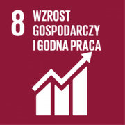 Infografika z napisem Wzrost gospodarczy