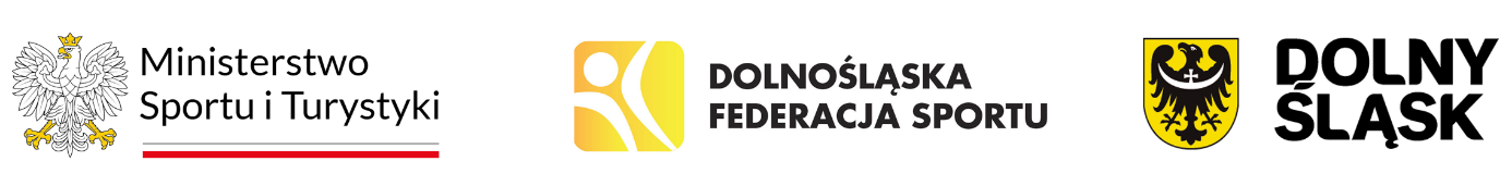 Logotypy Ministerstwa Sportu i Turystyki, Dolnośląskiej Federacji Sportu i Dolnego Śląska