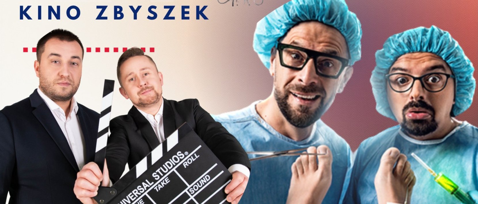 plakat z kaberetami paranienormalni i czwarta fala