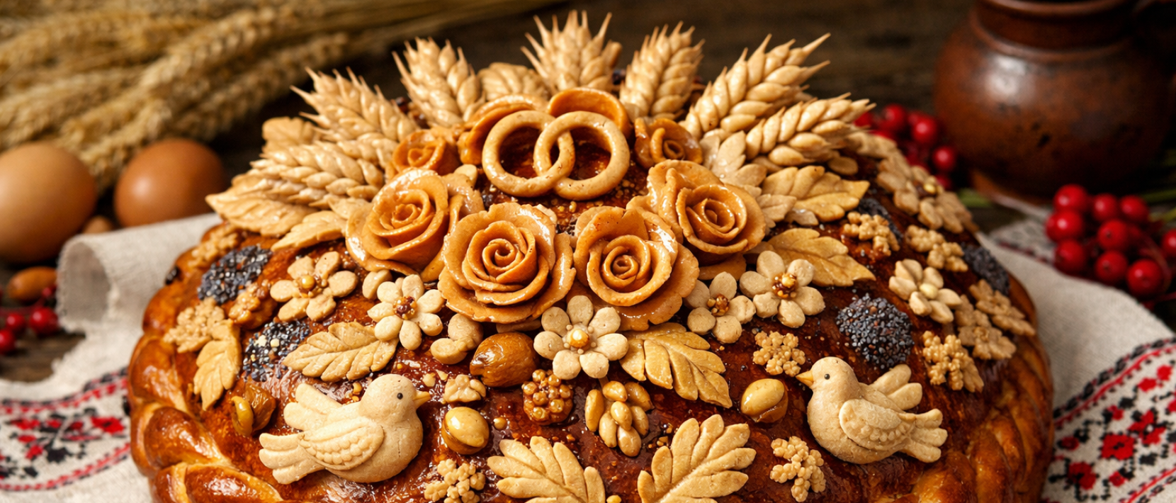 Okrągły bochen chleba