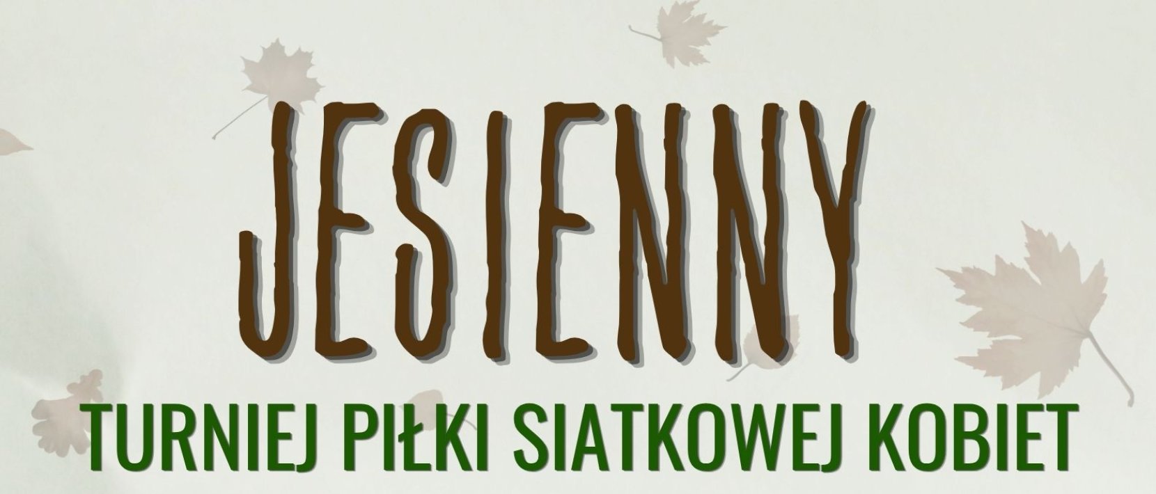 Plakat turnieju z informacjami podanymi w tekście
