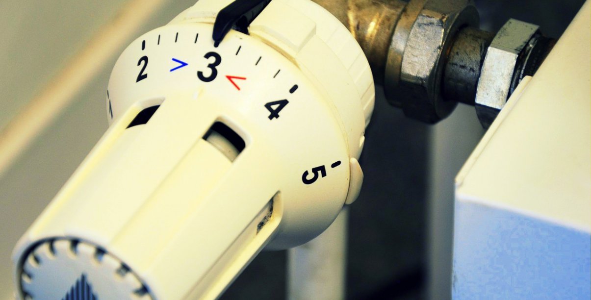 Regulator temeratury przy kaloryferze 