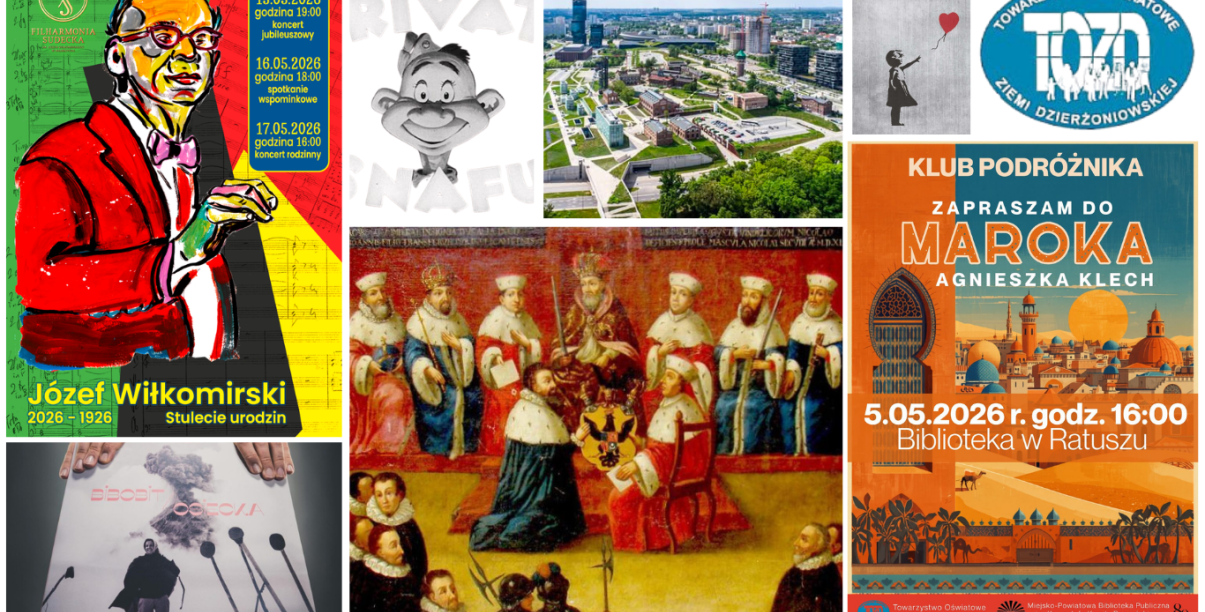 Grafika ozdobna, kolaż kilku róznych zdjęć