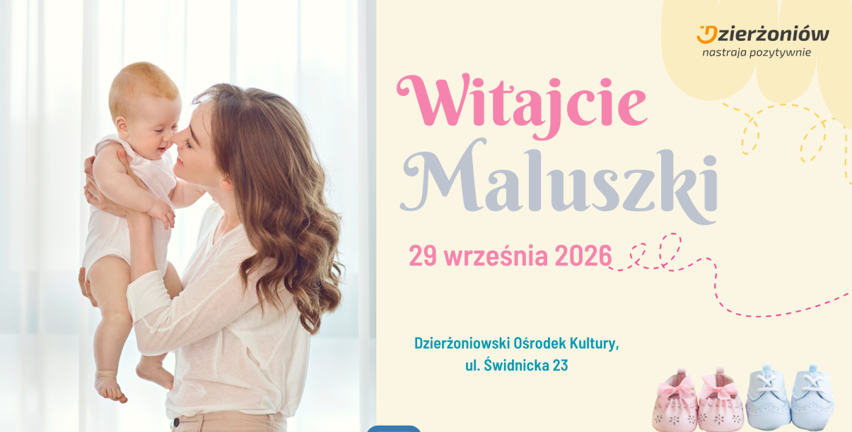 Grafika ozdobna, ze zdjęcem mamy trzymającej w rękach małe dziecko