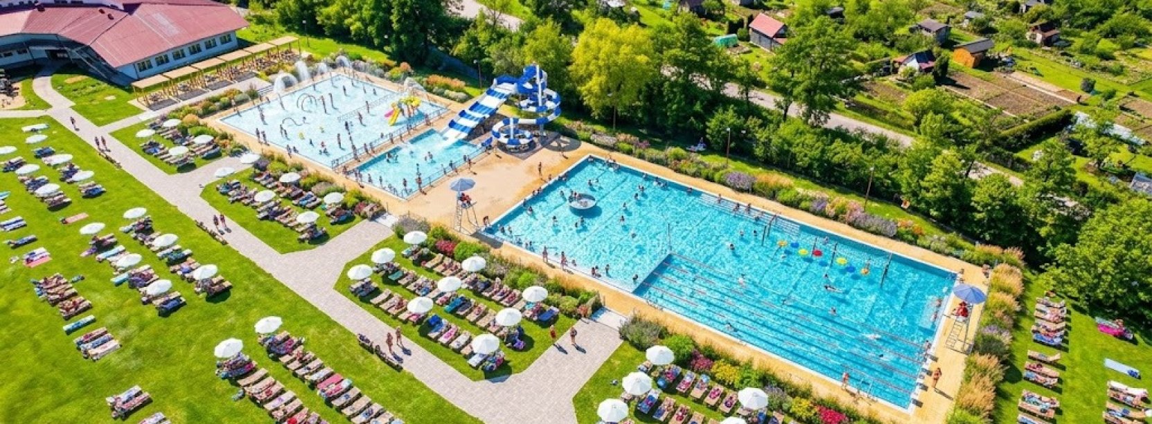 wizualizacja jak może wyglądać basen letni po modernizacji