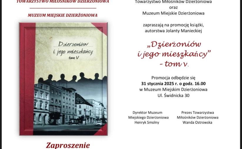 Okładka książki ze zdjęciem kamienic w rynku