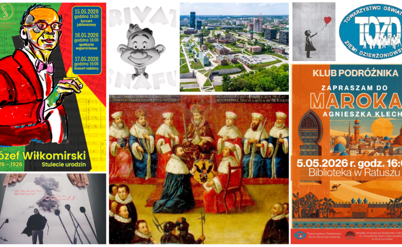 Grafika ozdobna, kolaż kilku róznych zdjęć