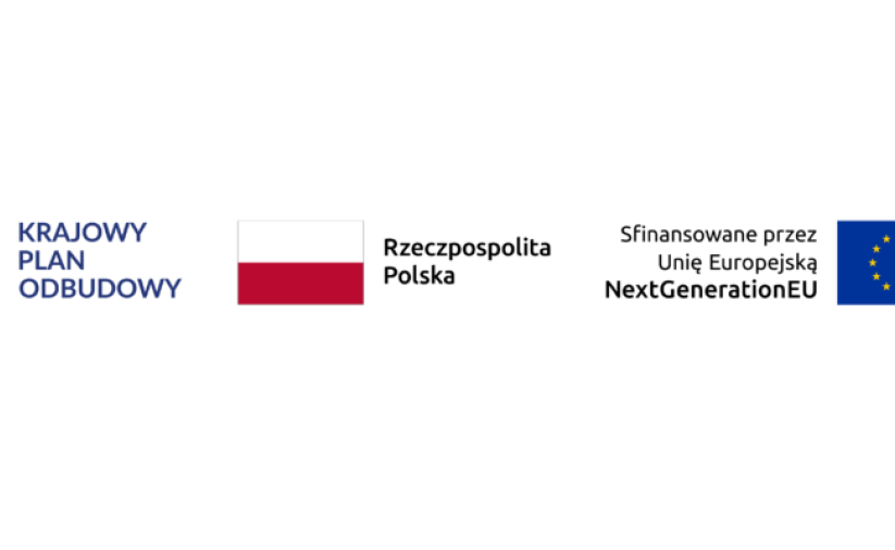 logo KPO, flaga polski napis Rzeczpospolita Polska, napis Sfinansowane przez Unie Europejską NextGenerationEU flaga Unii Europejskiej