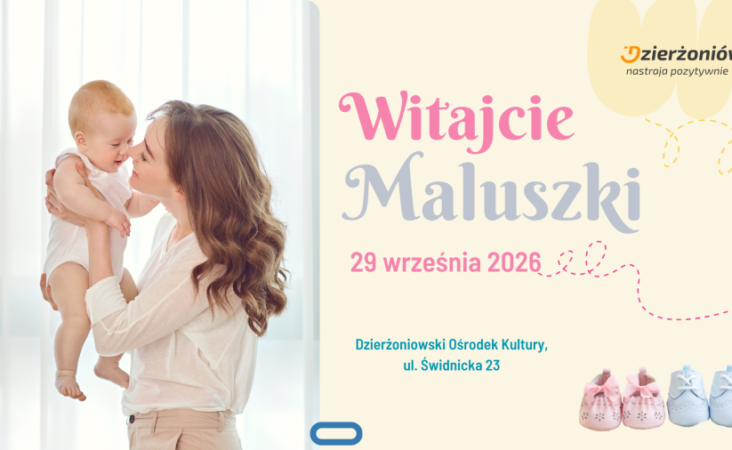 Grafika ozdobna, ze zdjęcem mamy trzymającej w rękach małe dziecko