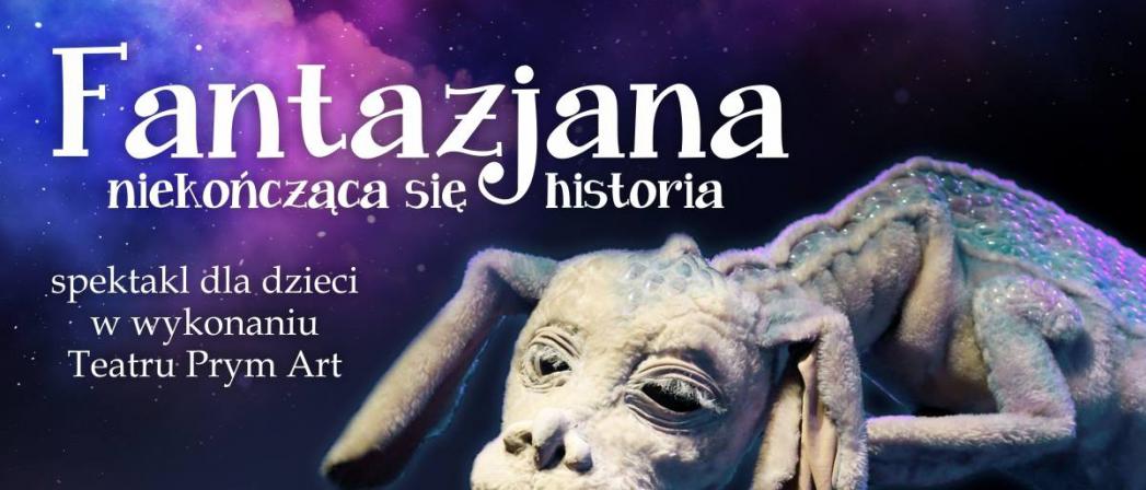 Plakat reklamujący spektakl
