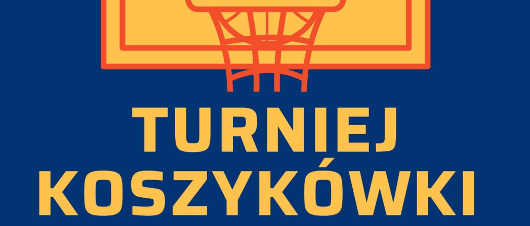 Element osdobny, napis Turniej Koszykówki