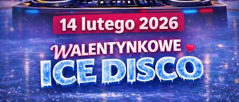 Plakat Ice Disco ze zdjęciem Dj-a Piątka
