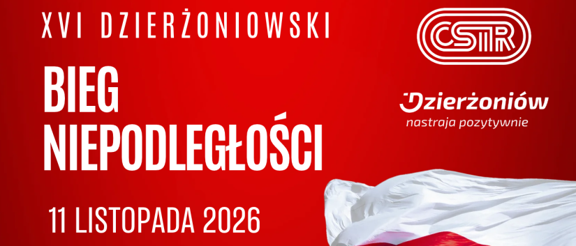 Plakat wydarzenia ze zdjęciem flagi Polski i rysunkiem żaołnierza z karabinem